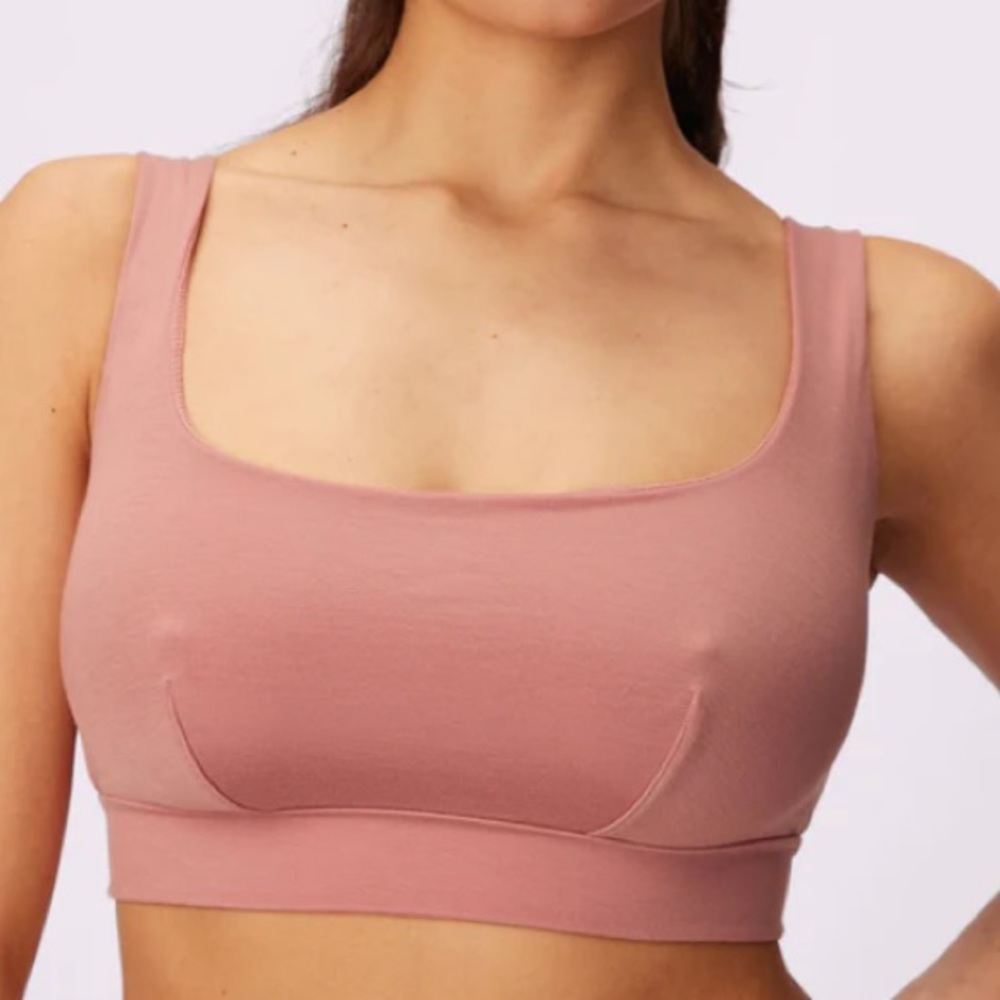 Parade Cloud Scoop Bralette Hot Honey (Mauve) Size 3